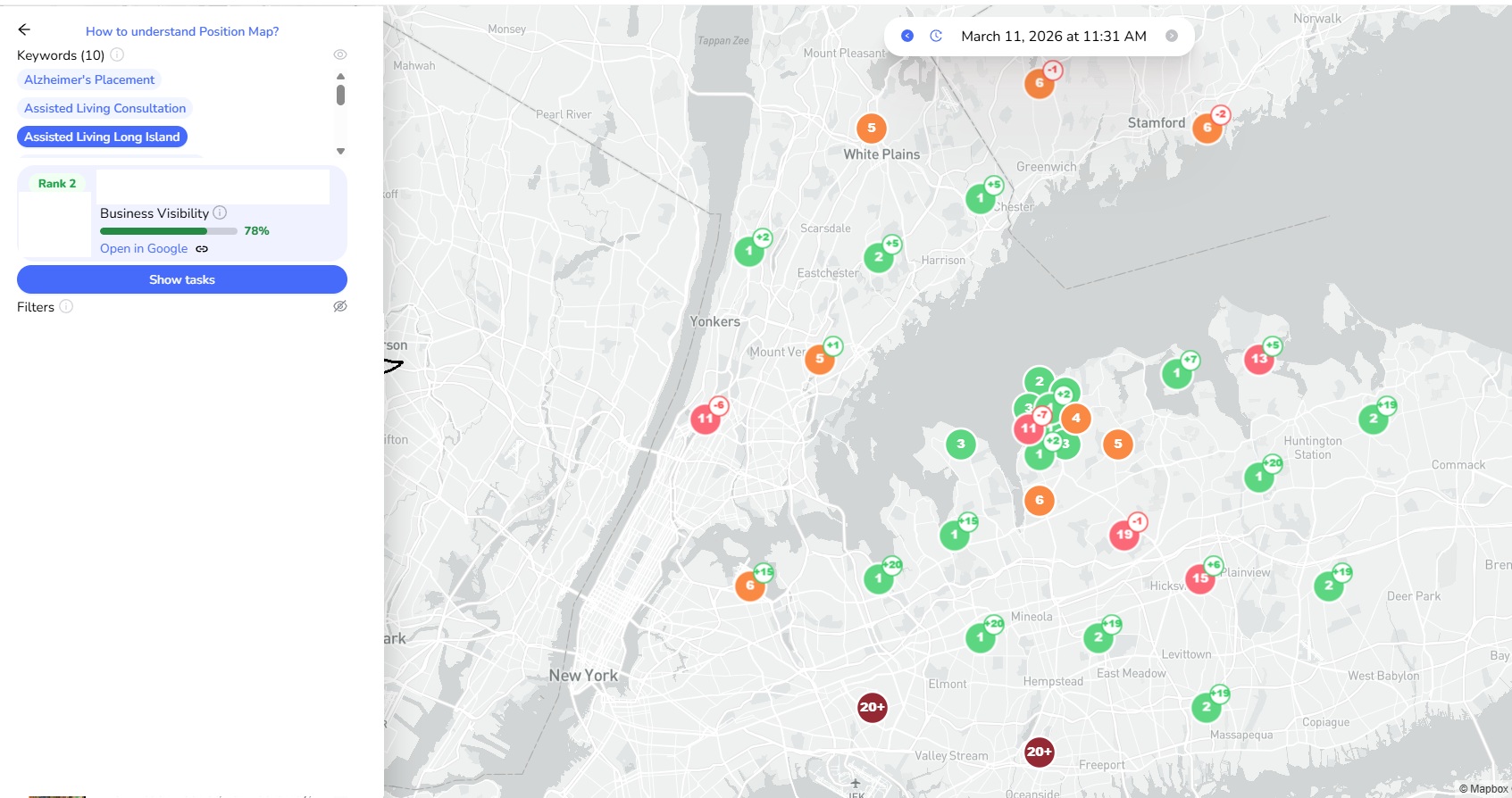 Assisted Living after — Rank 2, 78% visibility